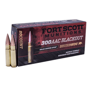 Fort Scott Munitions 300 Blackout 115 grain TUI (20 Rounds)