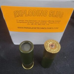 Paraklese Technologies 12 Gauge 2 3/4'' Exploding Slugs (25 rd bag)