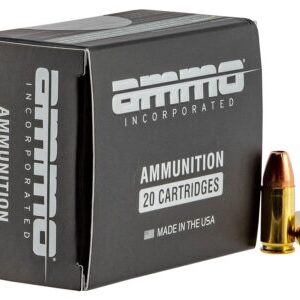AMMO INC. 9MM 115 grain JHP MADE IN THE USA! (20 rd Box)