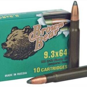 Brown Bear 9.3x64 268 grain Bimetal Soft Point (10 rd box)