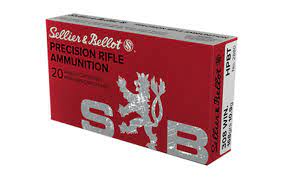 Sellier and Bellot .308 Win 168 grain HPBT MATCH (20 rd box)