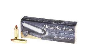 Alexander Arms 50 Beowulf 300 grain FTX Ballistic Tip (20 rd box)