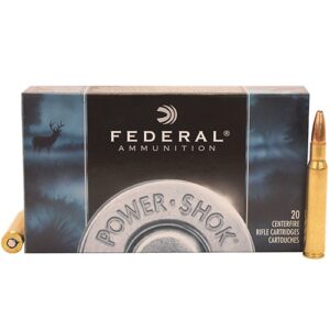 Federal Power-Shok 30-06 Springfield 150 grain Jacketed Soft Point (20 rd box)