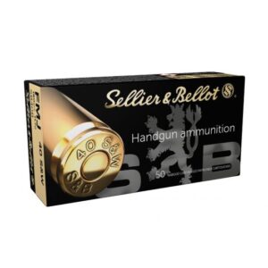 Sellier and Bellot 40 S&W 180 grain FMJ (50 rd box)