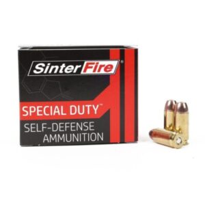 Sinter Fire 40 S&W 125 grain Special Duty Lead Free Hollow Point (20 rd box)