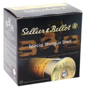 Sellier and Bellot 12 gauge 2 5/8'' RUBBER 15 Shots 7.5 (25 rd box)