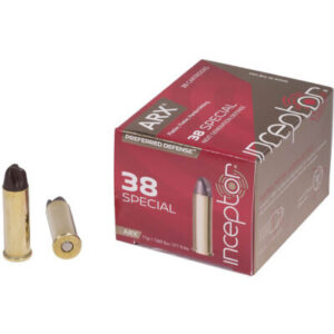 ARX Inceptor 38 Special 77 grain Fluted/Premium Defense 1260 FPS (20 rd box)