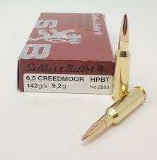 Sellier and Bellot 6.5 Creedmoor 142 grain HPBT MATCH (20 rd box)