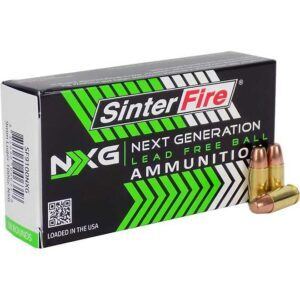 Sinterfire 9mm 100 grain NXG Lead Free Ball MADE IN THE USA! (50 rd box)