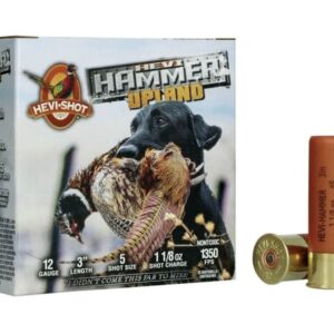 Hevi-Shot Hevi-Hammer Upland 12 GA 3'' 5 Shot 1 1/8 oz. 25 rd box FREE SHIPPING (250 rd case)