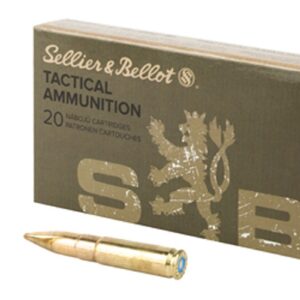Sellier and Bellot 300 Blackout 200 grain SUBSONIC FMJ (20 rd box)
