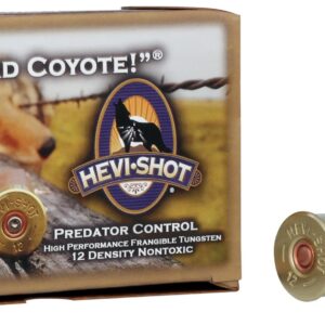 Hevi-Shot Dead Coyote 12 gauge 3 inch 00 Buckshot 1 3/8 oz. 1350 FPS (5 rd box)