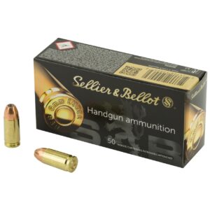 Sellier and Bellot 9mm 115 grain Jacketed Hollow Point (50 rd box)