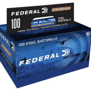 Federal Speed-Shok 12 gauge 3 inch 1 1/4 oz. 4 Shot Steel 1450 FPS 25 rd box (100 rd case)
