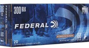 Federal Power-Shok 300 Blackout 150 grain Soft Point (20 rd box)
