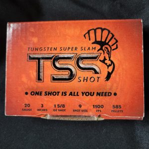 Tungsten Super Slam TSS 20 Gauge 3 inch 1 5/8 oz. 9 Shot 1100 FPS 585 Pellets (5 rd box)