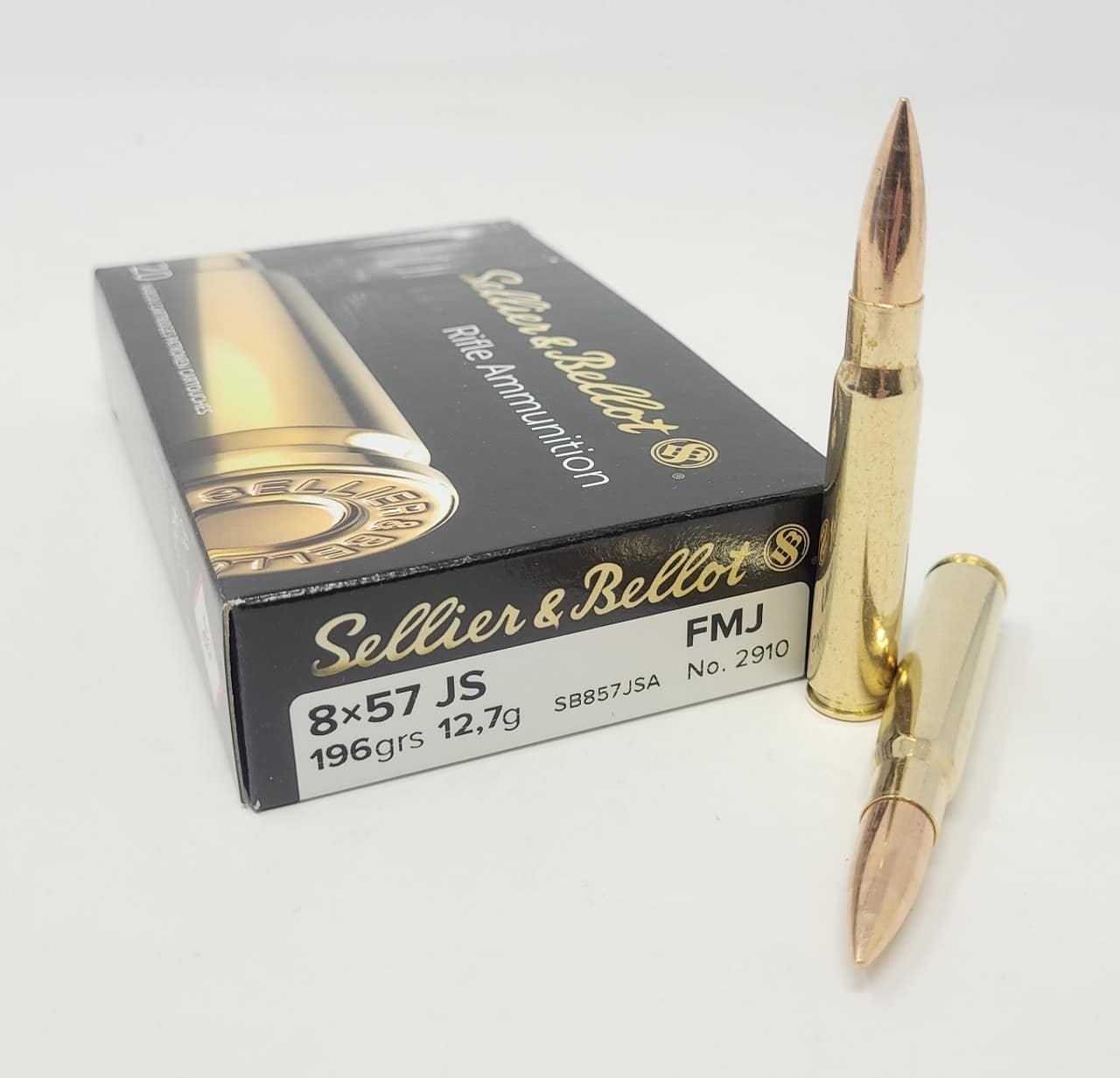 Sellier and Bellot 8x57 JS 196 grain FMJ (20 rd box)