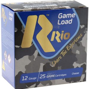 Rio Game Load 12 gauge 2 3/4'' 1250 FPS 1 1/4 oz. #6 SHOT Lead Hi-Brass 25 rd box FREE SHIPPING (250 rd case)