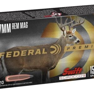 Federal Premium 7MM Rem Mag 150 grain Swift Bonded Scirocco II 3050 FPS (20 rd box)