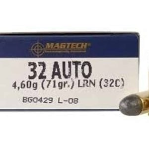 Magtech 32 acp 71 grain LRN Lead Round Nose (50 rd box)