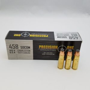 Precision One .458 SOCOM 300 grain HP Hollow Point (20 rd box)