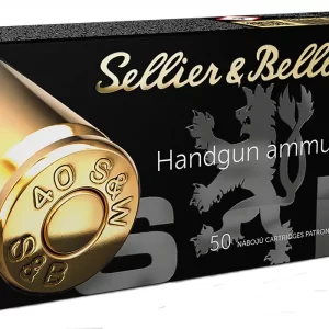 Sellier and Bellot S&B .40 S&W 180 grain JHP Jacketed Hollow Point 50 rd box FREE SHIPPING (1000 rd case)