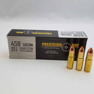 Precision One .458 Socom 300 grain Nosler Ballistic Tip (20 rd box)